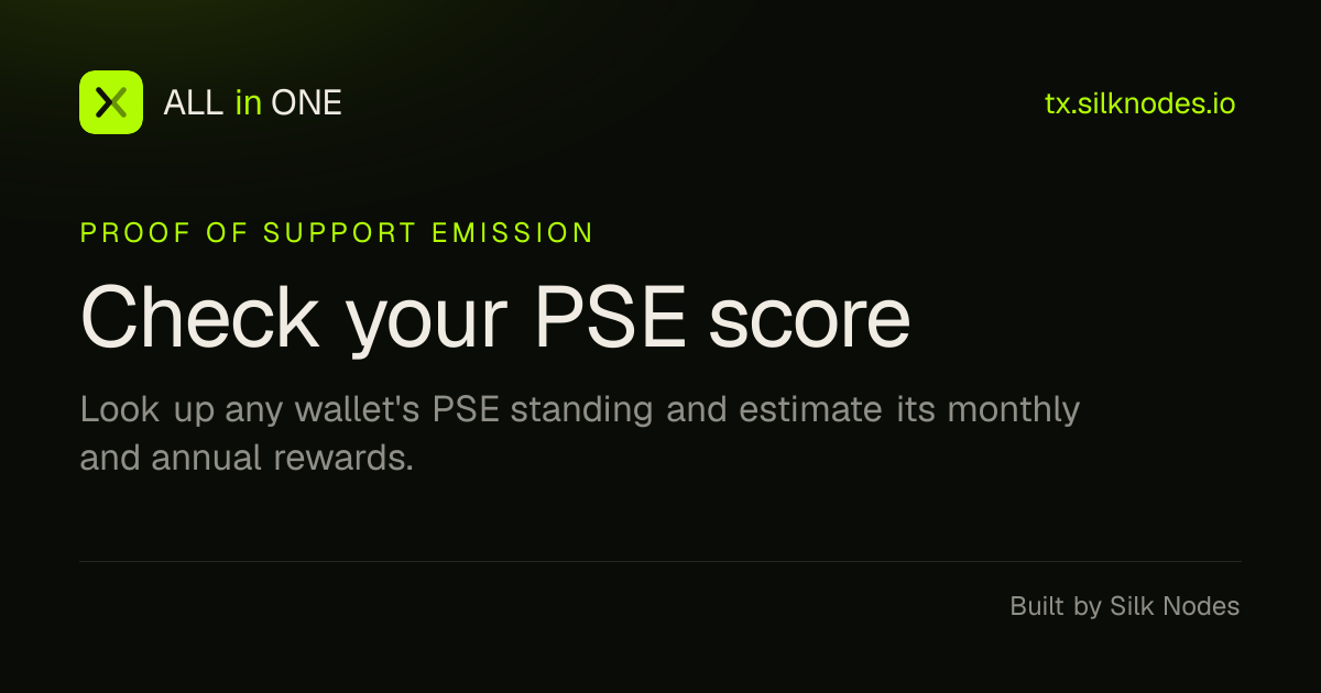 PSE · All in ONE TX